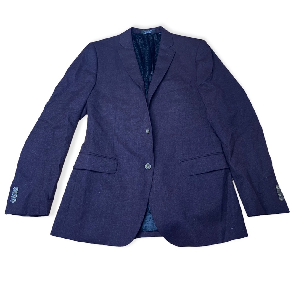Indochino Mens Dark Purple Custom Made Suit Jacket